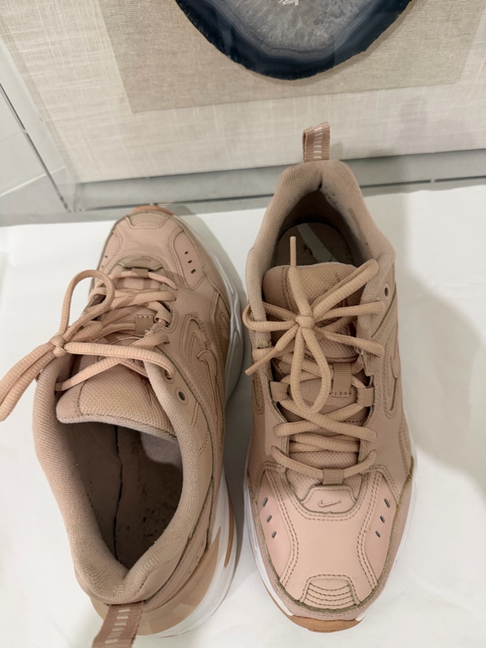 Nike M2K Tekno Particle Beige Womens - 9 - Picture 4 of 9